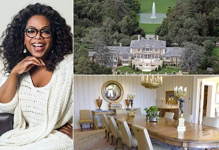 Oprah Winfrey –  $US 50 milhões, Califórnia