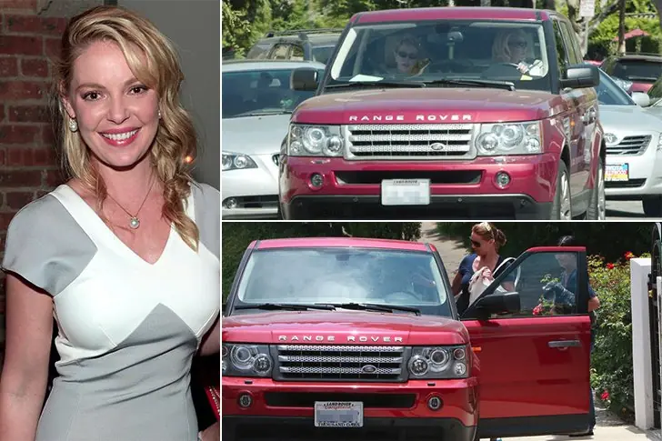 Katherine Heigl – Range Rover SUV, aproximadamente $108mil