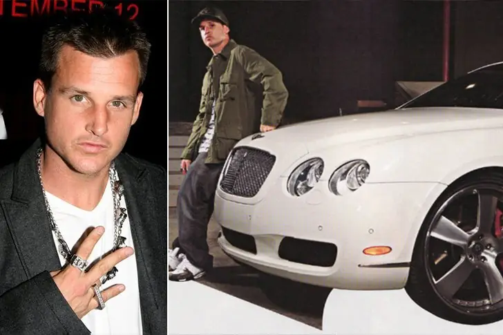 Rob Dyrdek – Bentley Continental GT, aproximadamente $200mil