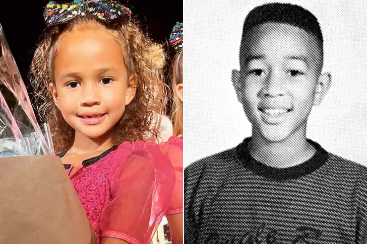 Luna Simone and John Legend