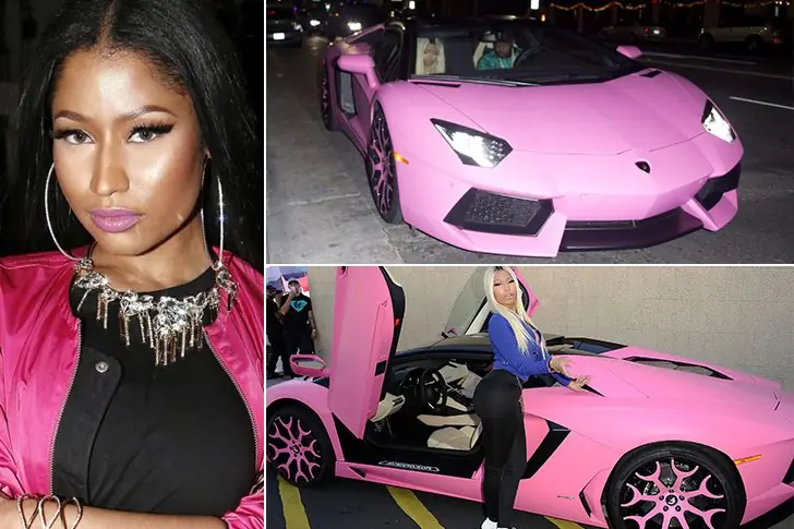 Nicki Minaj – Lamborghini Aventador, avaliado em US$ 400 mil