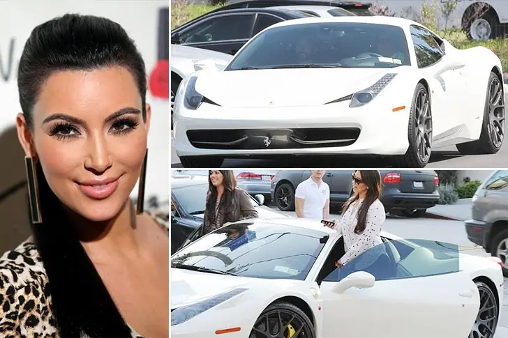 Kim Kardashian – Ferrari 458 Italia, Estimated $325K
