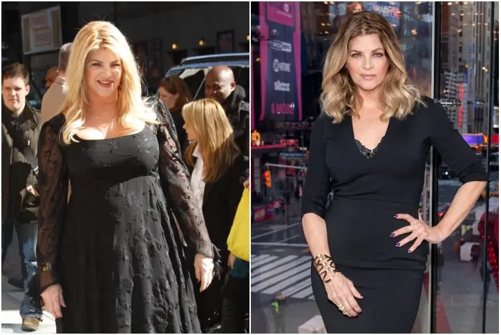 Kirstie Alley – 50lbs – Healthy Diet Plan & Frequent Workout Sessions