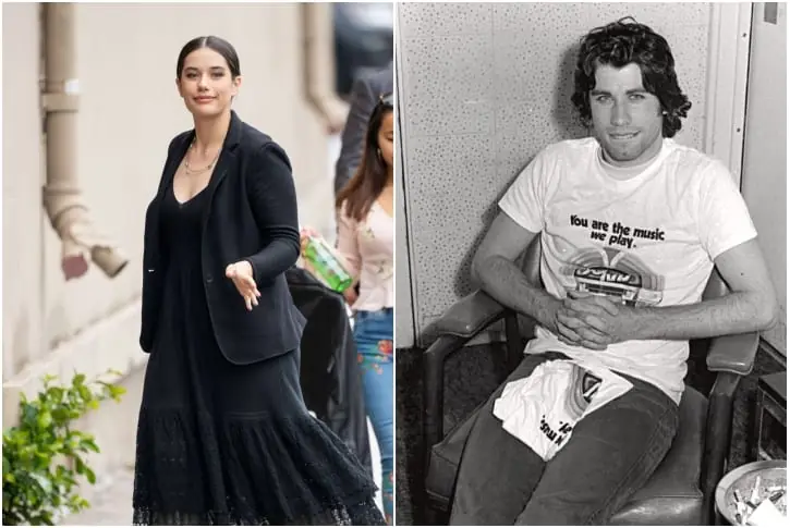 Ella Beau Travolta and John Travolta