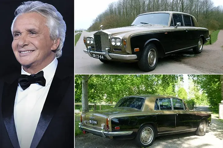Michel Sardou, une Royce Silver Shadow