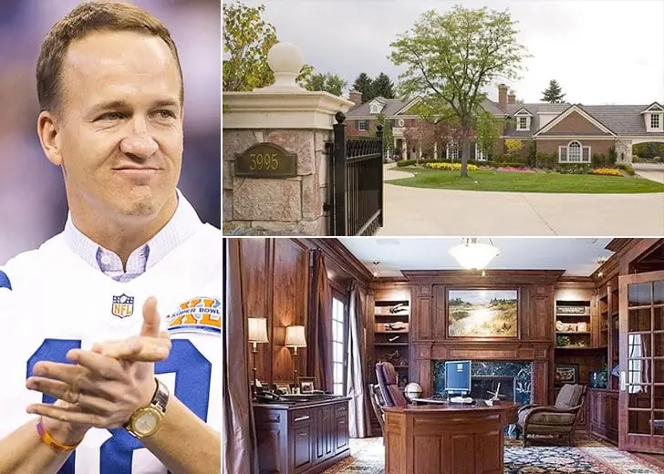 Peyton Manning- $4.5 Million, Cherry Hills, Denver