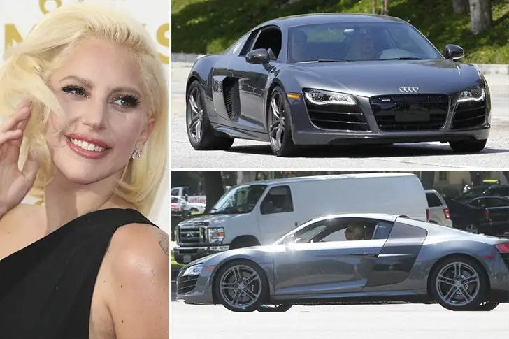 Lady Gaga – Audi R8, Estimated $165K