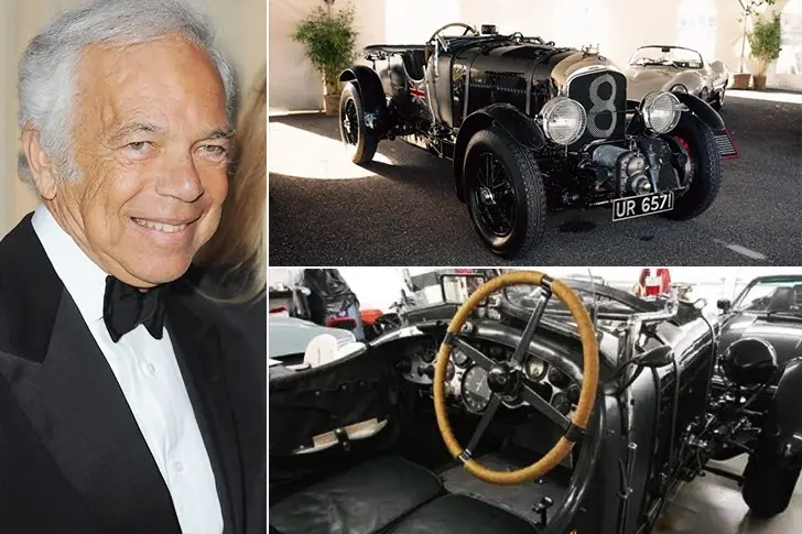 Ralph Lauren – Vintage Bentley Blower, avaliado em US$ 5 milhões