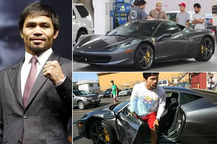 Manny Pacquiao – Ferrari 458 Italia, estimado en $ 270 000