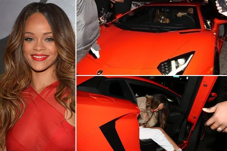 Rihanna – Lamborghini Aventador, Estimated $750K