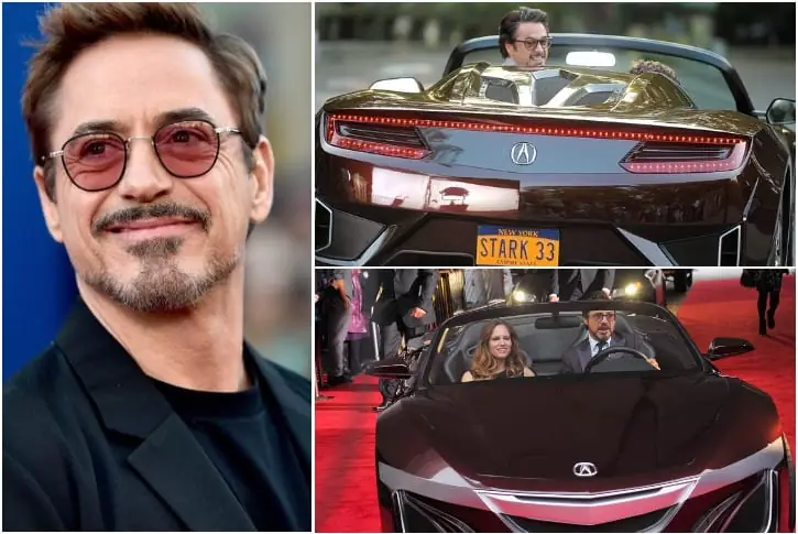 Robert Downey Jr. — Acura NSX Concept For  Iron Man 3,  Price Unknown