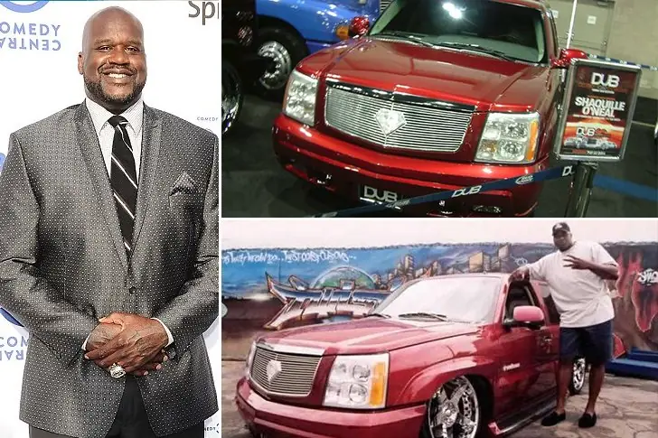 Shaquille O’Neal  – Cadillac Escalade, Estimated $150K