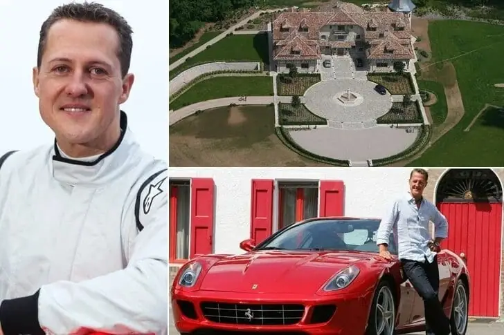 Michael Schumacher: Formel 1 Rennfahrer — 600 Millionen Euro