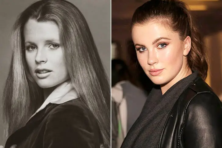 Ireland Baldwin and Kim Basinger