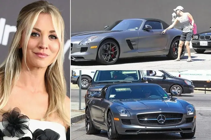 Kaley Cuoco – Mercedes-Benz SLS AMG GT, Estimated $250K