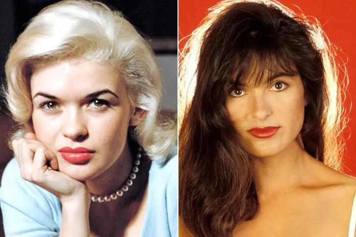 Mariska Hargitay and Jayne Mansfield