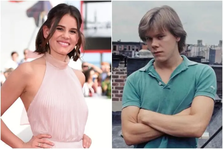 Sosie Bacon and Kevin Bacon