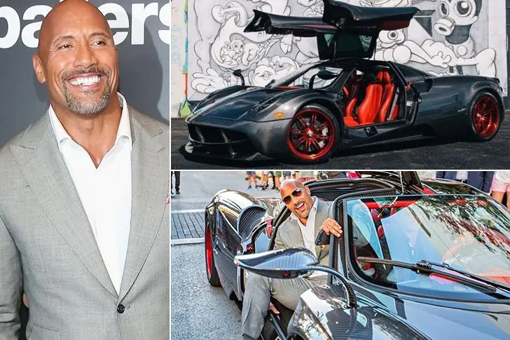 Dwayne “The Rock” Johnson – Pagani Huayra, avaliado em US$ 1,5 milhões