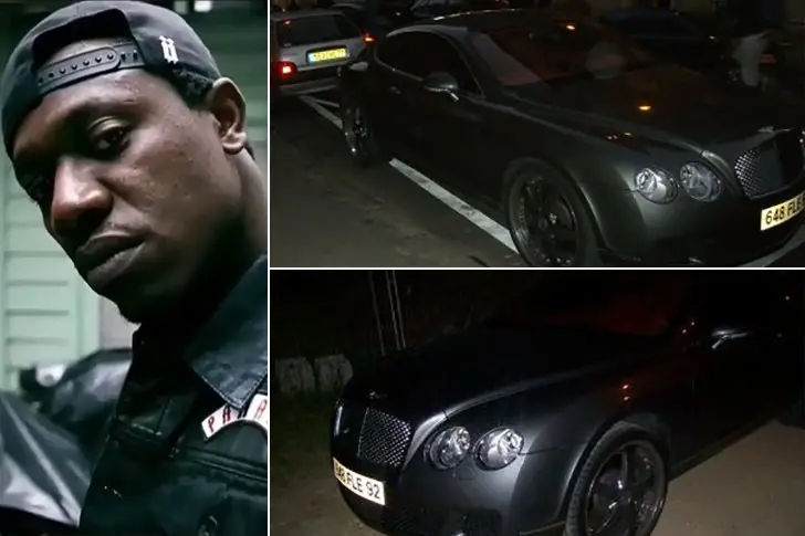Booba – une Bentley Continental GT
