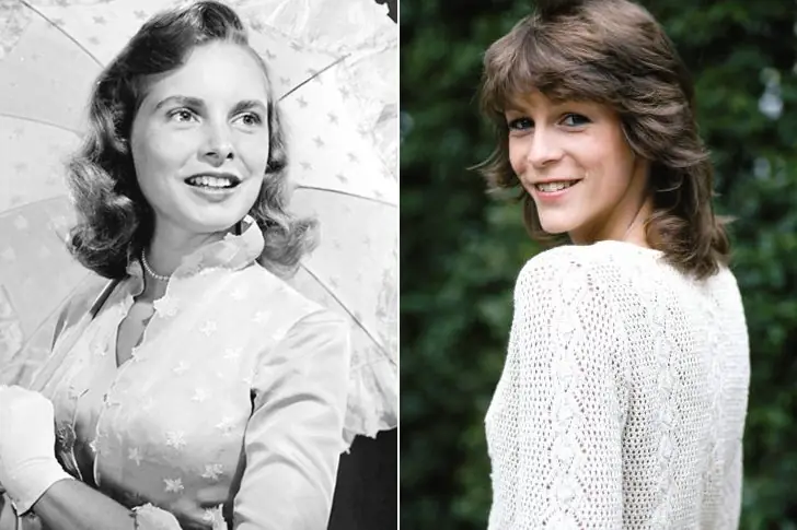 Jamie Lee Curtis and Janet Leigh