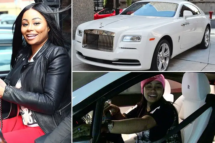 Blac Chyna – Rolls-Royce Wraith, Estimated $400K