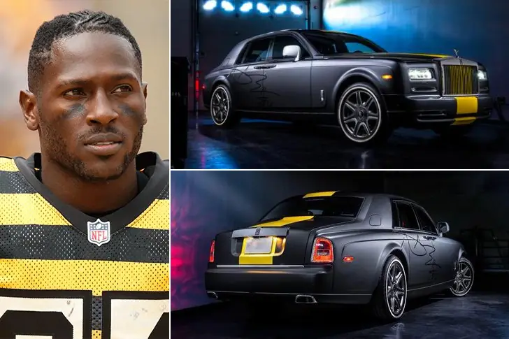 Antonio Brown – Rolls-Royce Phantom, estimado en  $ 500 000