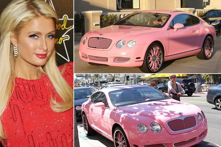 Paris Hilton – Bentley GT Continental, avaliado em US$ 285 mil