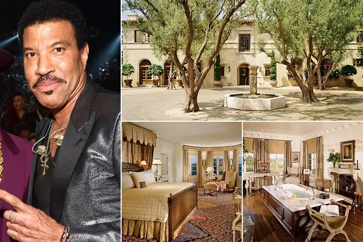 Lionel Richie – Estimated $11.4 Million, Beverly Hills