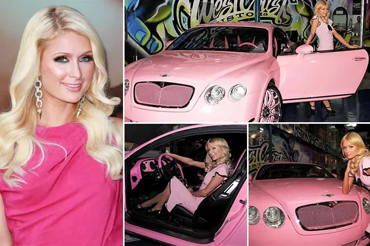 Paris Hilton – Bentley GT Continental, Estimated $285K