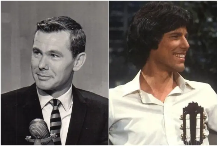 Cory Carson and Johnny Carson