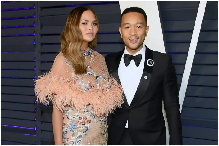 John Legend and Chrissy Teigen – 7 years