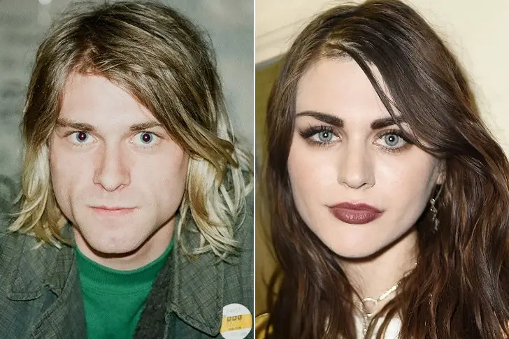 Frances Bean & Kurt Cobain