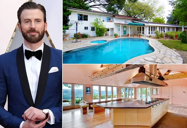 Chris Evans – $3.5 Million, Hollywood Hills