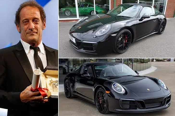Vincent Lindon – une Porsche 911 Targa