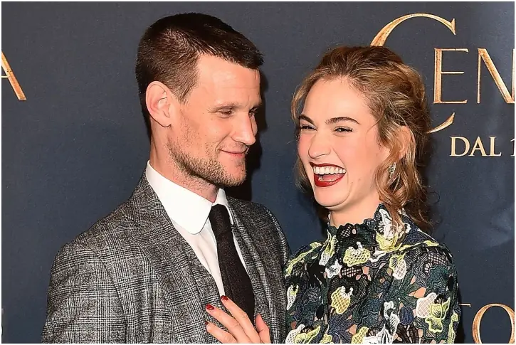 Matt Smith and Lily James – 5 years