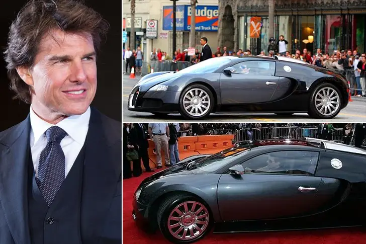 Tom Cruise – Bugatti Veyron, estimée à 1,7 million de dollars