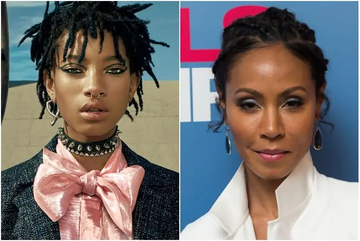 Willow Smith and Jada Pinkett Smith