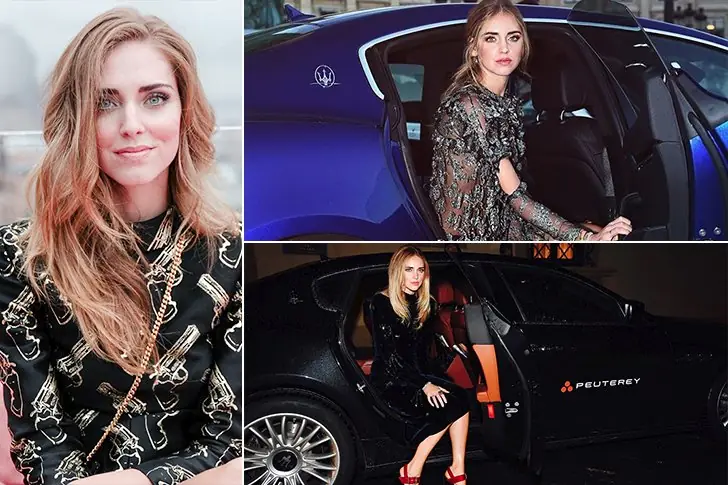 Chiara Ferragni – Maserati, Estimated $100K