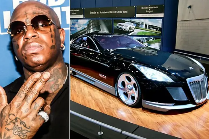 Birdman – Maybach Exelero, Estimated $8.8 Million
