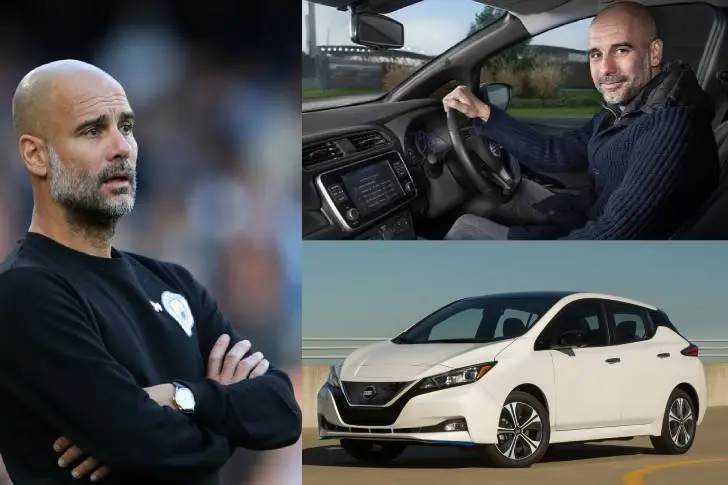 Pep Guardiola – Nissan Leaf, unos 32.000 euros