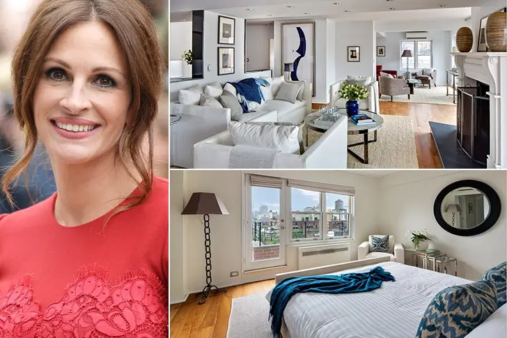 Julia Roberts – $4.5 Million, New York