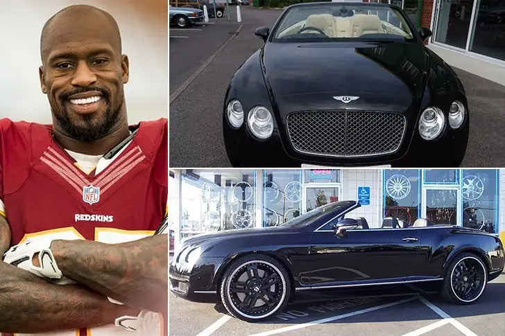 Vernon Davis – Bentley Continental GT Convertible, aproximadamente $200mil