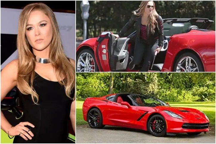 Ronda Rousey – Est. $59,500, C7 Corvette