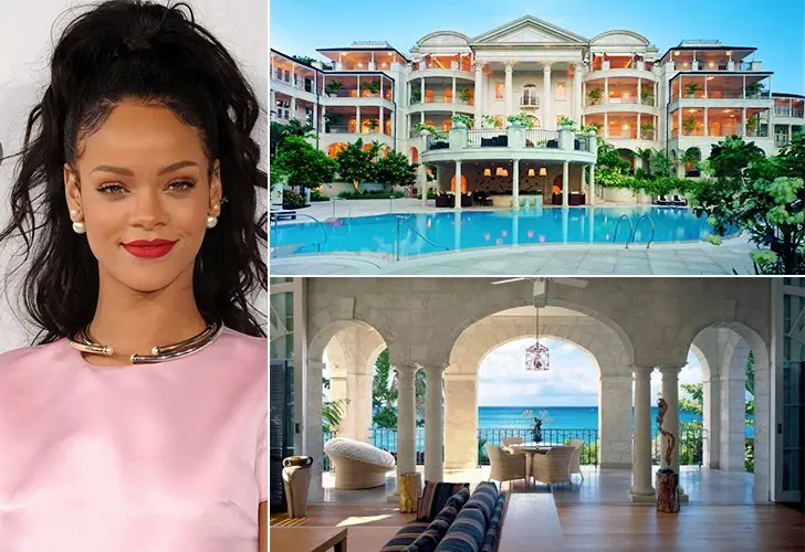 Rihanna – $US 22 milhões, Barbados