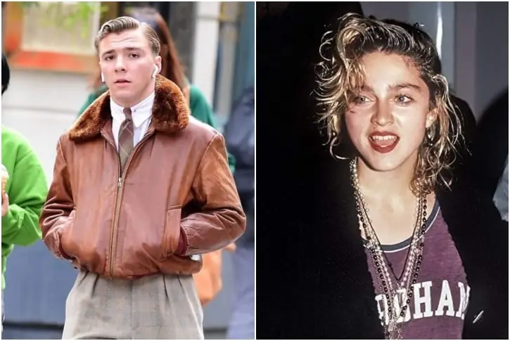 Rocco Ritchie and Madonna