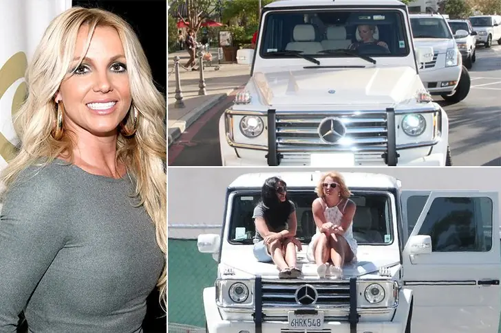 Britney Spears – Mercedes GM 550, aproximadamente $110mil