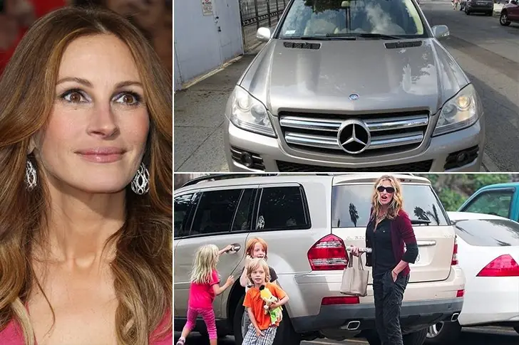 Julia Roberts – Mercedes-Benz GL320, aproximadamente $53mil