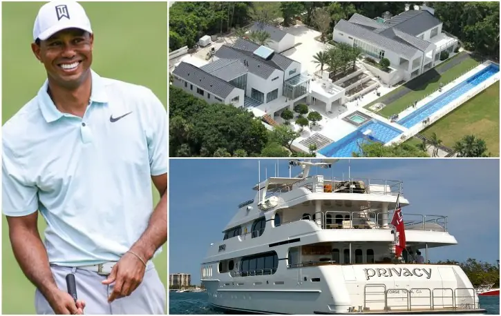 Tiger Woods — Est. $740m