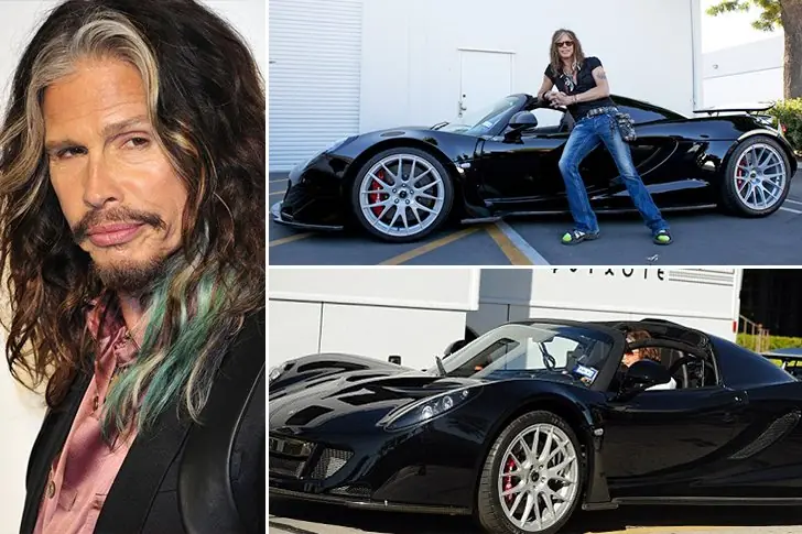 Steven Tyler – Hennessey Venom GT Spider, $1.1 millón aproximadamente