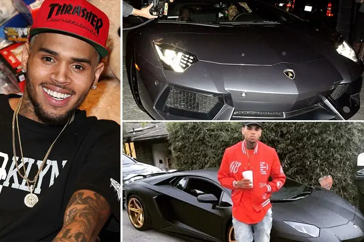 Chris Brown – Lamborghini Aventador, unos $450 mil
